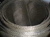 сетка фильтровая нержавеющая — ячейка 2 мм,  проволока 0,4 мм.