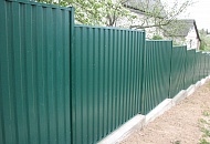 Заборы, ворота, калитки из металлопрофиля (профнастила)