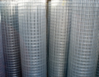 сетка сварная оцинкованная (рулон), ячейка 25×12,5 , ∅ 1,8 мм / ∅ 2,0 мм