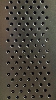 круглые отверстия по шестиугольнику, х/к, диаметр 20,0 мм, 1000×2000×1 мм
